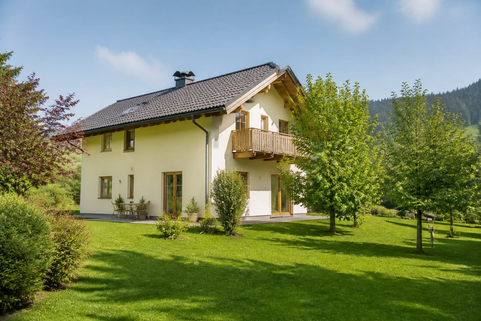 Hochwertiges österreichisches Wohnhaus mit zurückhaltender Architektur